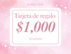 Tarjeta de regalo ($1000)