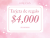 Tarjeta de regalo ($4000)