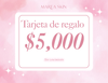 Tarjeta de regalo ($5000)
