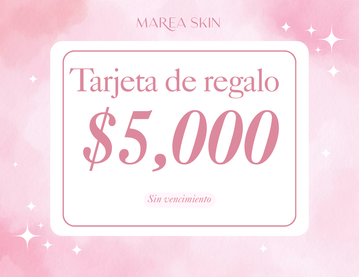 Tarjeta de regalo ($5000)