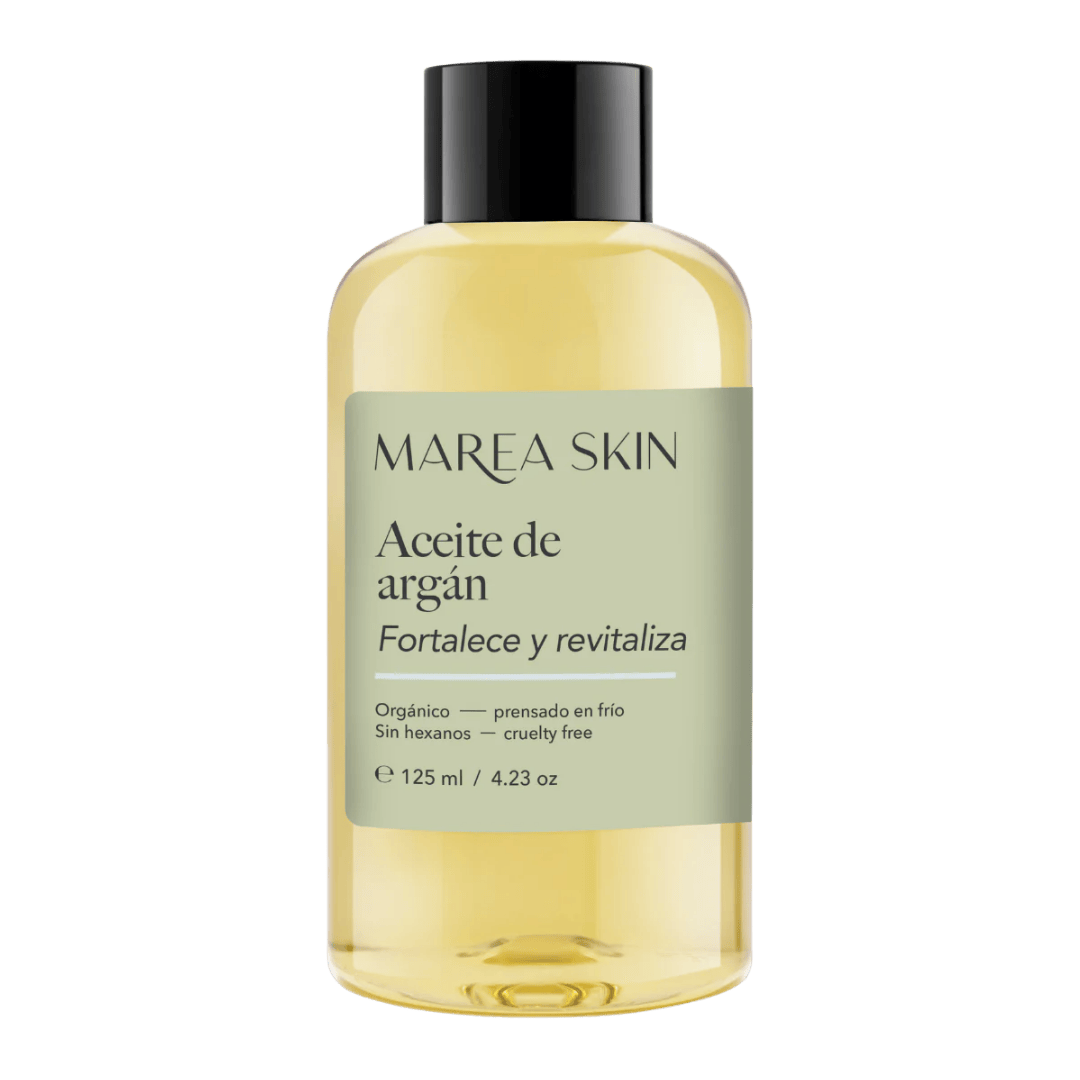 Aceite de Argán para el cabello con fondo transparente de 125 ml
