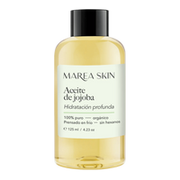Aceite corporal y facial de jojoba con fondo transparente 125 ml