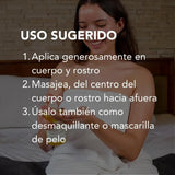 Uso sugerido del aceite de jojoba