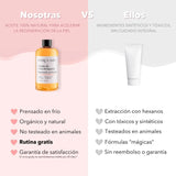 Tabla comparativa del aceite de rosa mosqueta contra otros productos