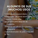 Usos posibles para el bálsamo de cítricos