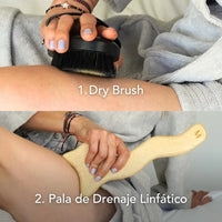 Paso a paso del uso del dúo herramientas anticelulitis