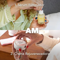 Paso a paso de rutina de día del kit skincare completo 